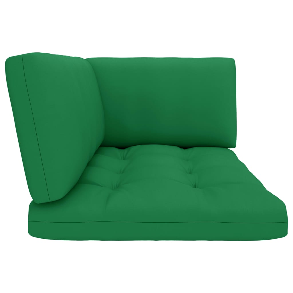 Tweezitsbank pallet met kussens zwart geïmpregneerd grenenhout is nu te koop bij PeponiXL, paradijselijk wonen!