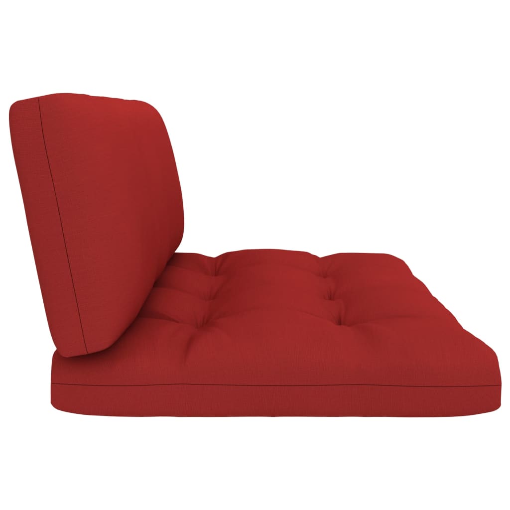 4-delige Loungeset pallet met kussens zwart geïmpregneerd hout is nu te koop bij PeponiXL, paradijselijk wonen!