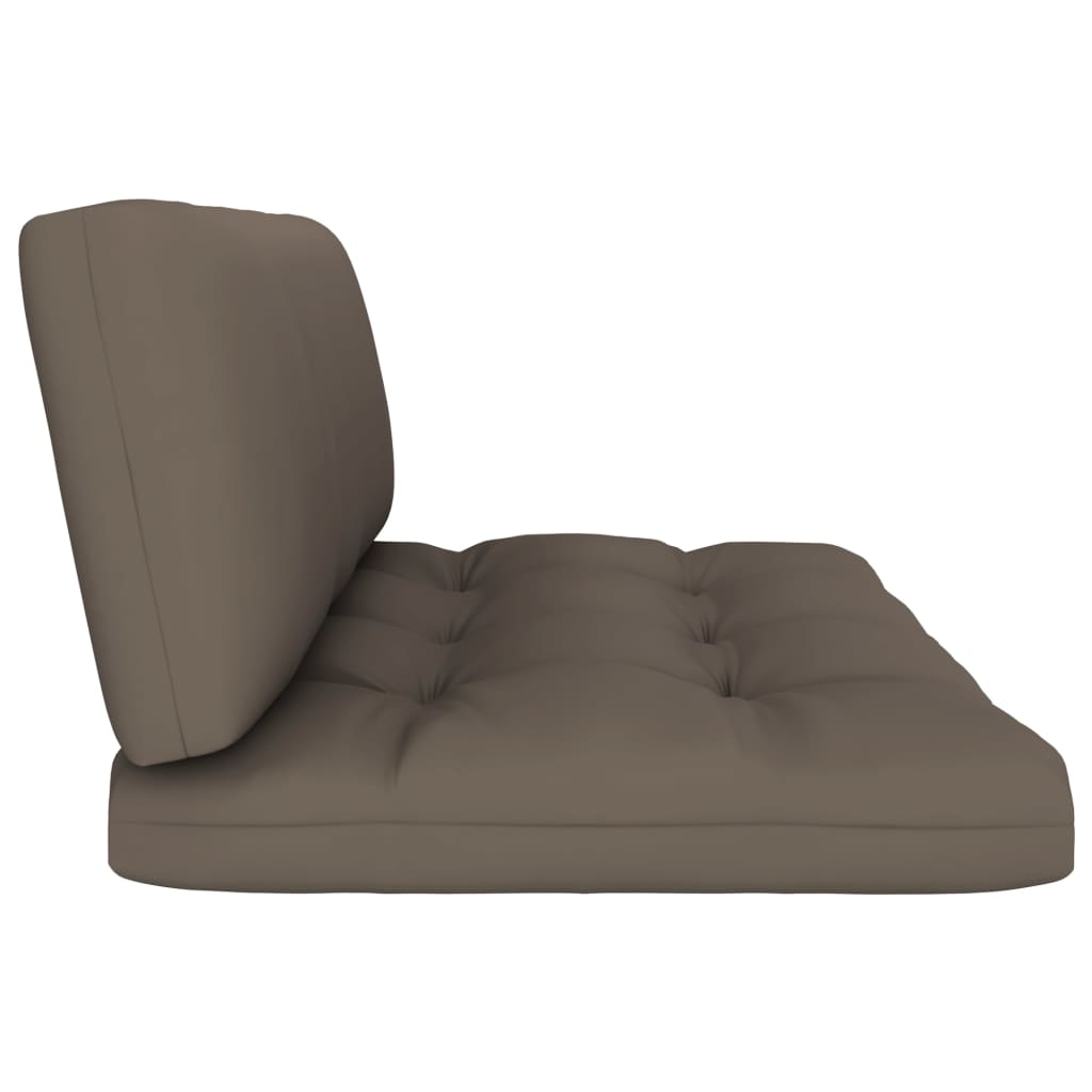 4-delige Loungeset pallet met kussens zwart geïmpregneerd hout is nu te koop bij PeponiXL, paradijselijk wonen!