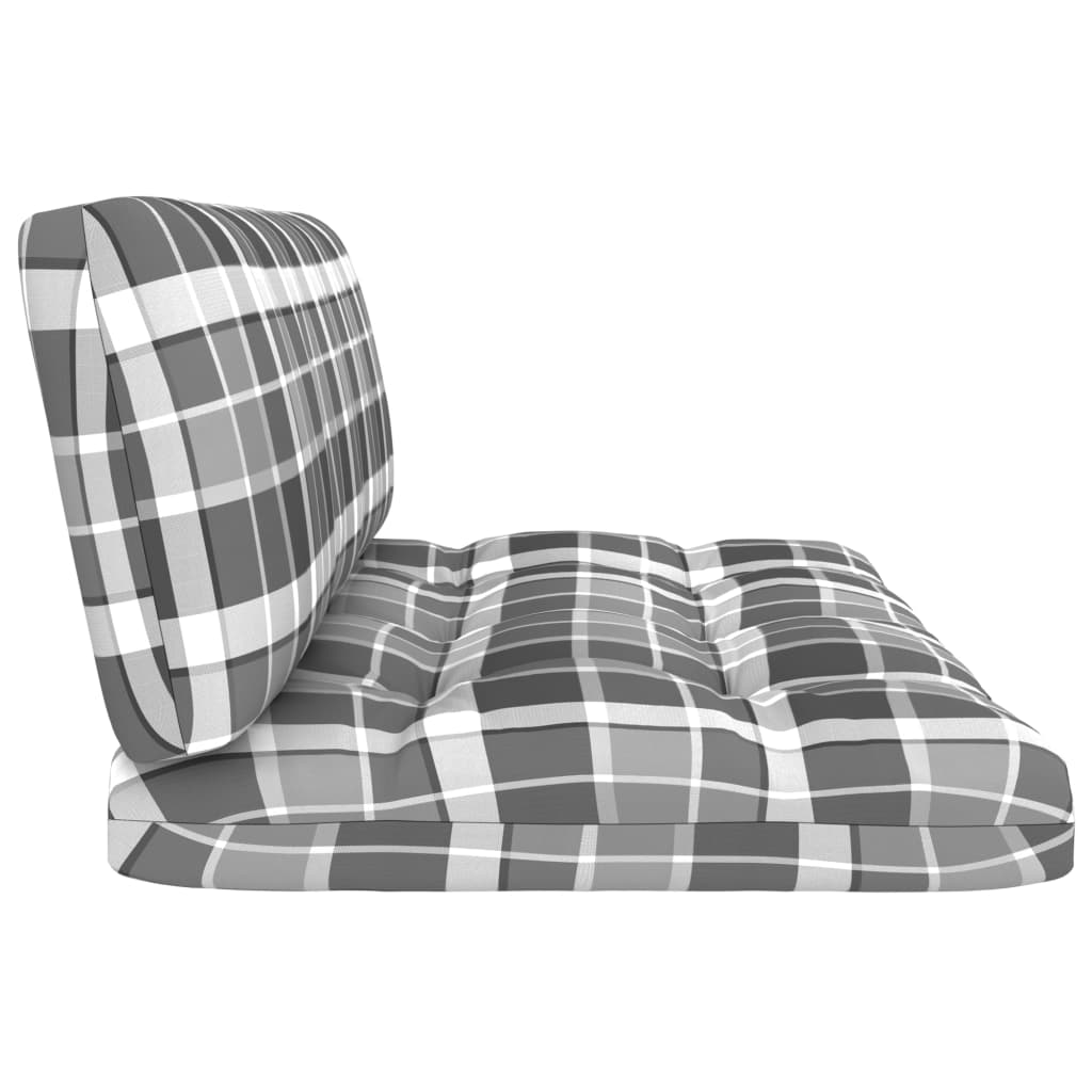4-delige Loungeset pallet met kussens zwart geïmpregneerd hout is nu te koop bij PeponiXL, paradijselijk wonen!