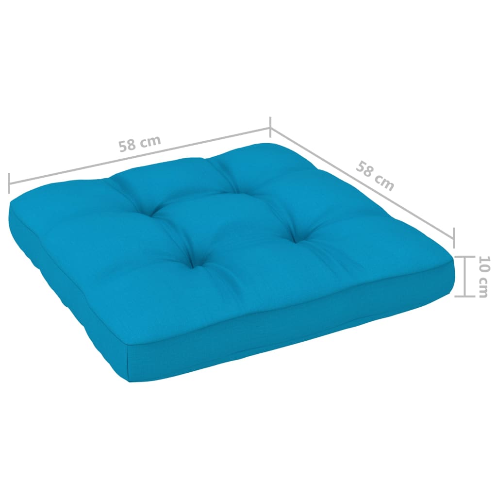 4-delige Loungeset pallet met kussens geïmpregneerd grenenhout is nu te koop bij PeponiXL, paradijselijk wonen!