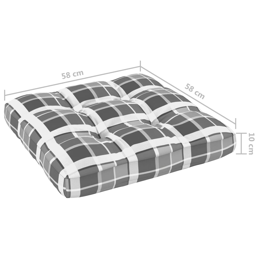 4-delige Loungeset pallet met kussens geïmpregneerd grenenhout is nu te koop bij PeponiXL, paradijselijk wonen!