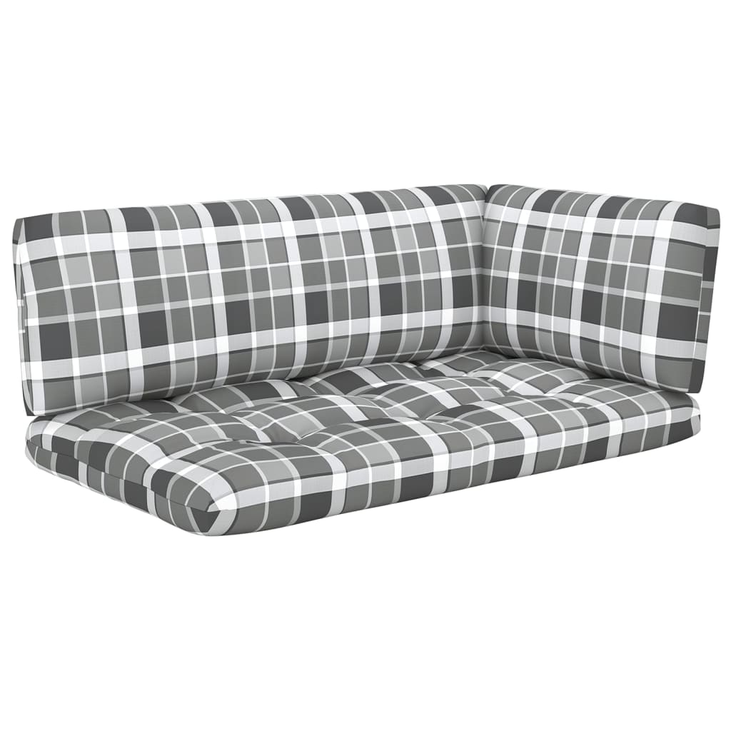 4-delige Loungeset pallet met kussens geïmpregneerd grenenhout is nu te koop bij PeponiXL, paradijselijk wonen!