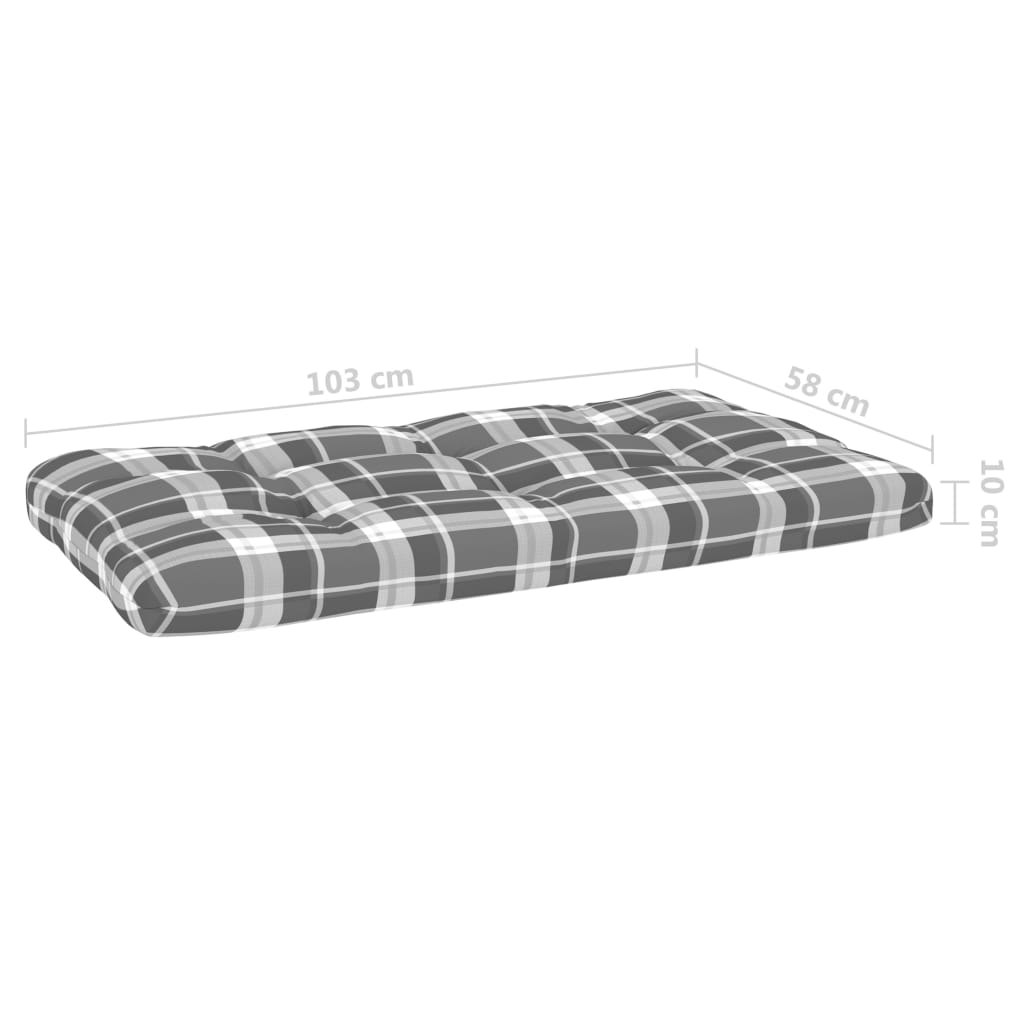 4-delige Loungeset pallet met kussens geïmpregneerd grenenhout is nu te koop bij PeponiXL, paradijselijk wonen!
