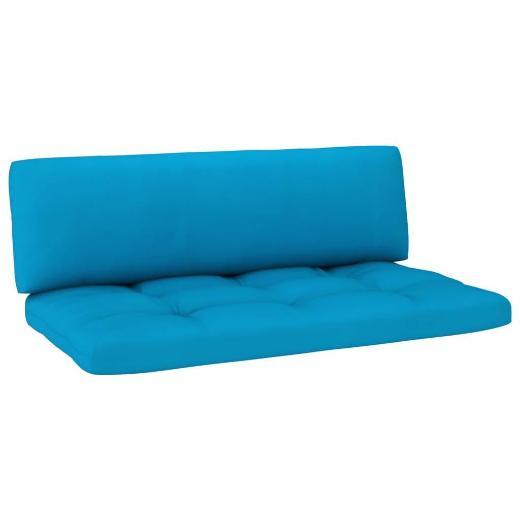 6-delige Loungeset pallet met kussens geïmpregneerd grenenhout