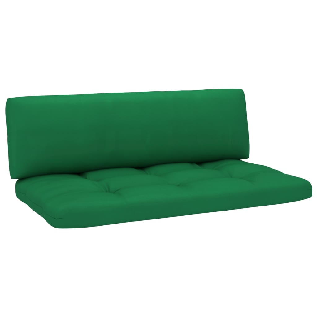 6-delige Loungeset pallet met kussens geïmpregneerd grenenhout