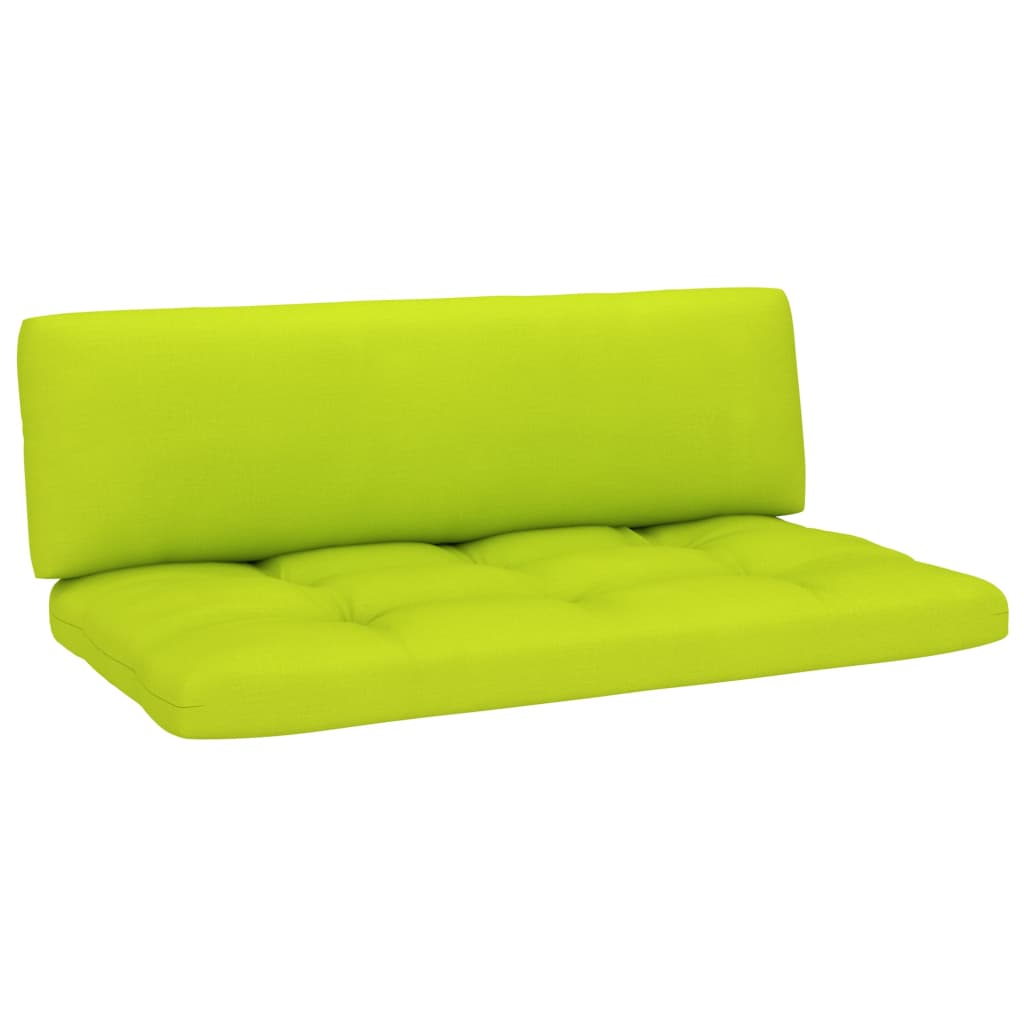 6-delige Loungeset pallet met kussens geïmpregneerd grenenhout