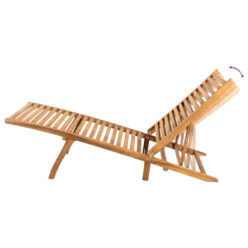 Ligbed massief teakhout is nu te koop bij PeponiXL, paradijselijk wonen!