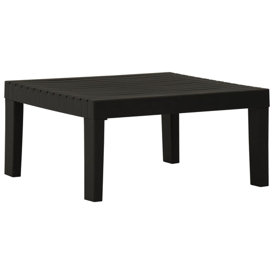 Loungetafel kunststof grijs is nu te koop bij PeponiXL, paradijselijk wonen!