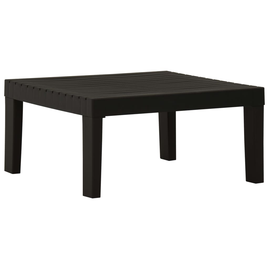 2-delige Loungeset met kussens kunststof grijs is nu te koop bij PeponiXL, paradijselijk wonen!