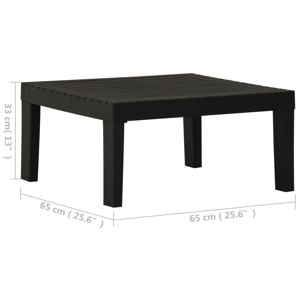 2-delige Loungeset met kussens kunststof grijs is nu te koop bij PeponiXL, paradijselijk wonen!