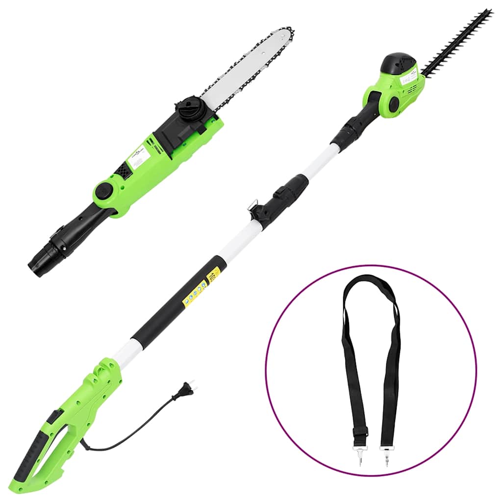Kettingzaag/heggenschaar 2-in-1 telescopisch 25/41 cm 710/550 W is nu te koop bij PeponiXL, paradijselijk wonen!