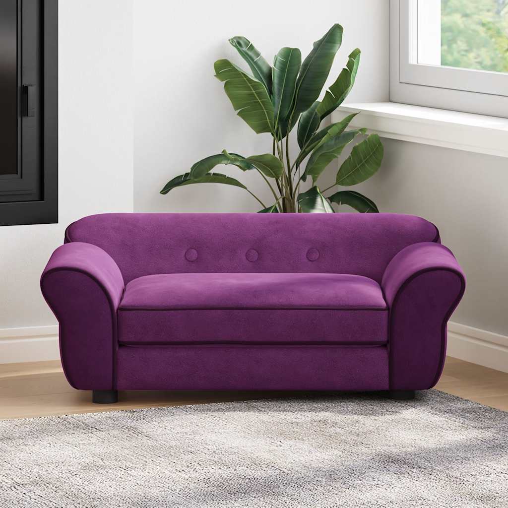 Hondenbank 72x45x30 cm pluche bordeauxrood is nu te koop bij PeponiXL, paradijselijk wonen!