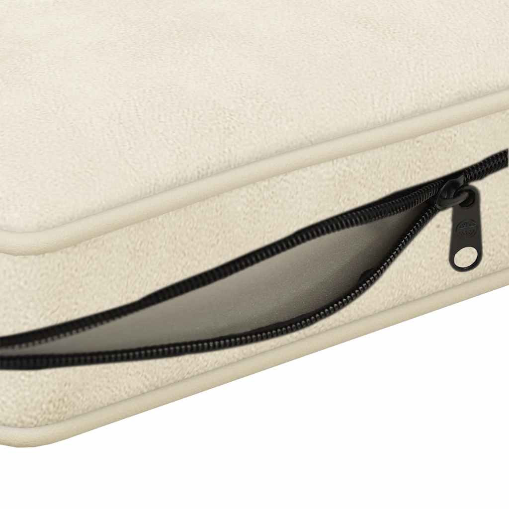 Hondenbank 72x45x30 cm pluche crèmekleurig is nu te koop bij PeponiXL, paradijselijk wonen!