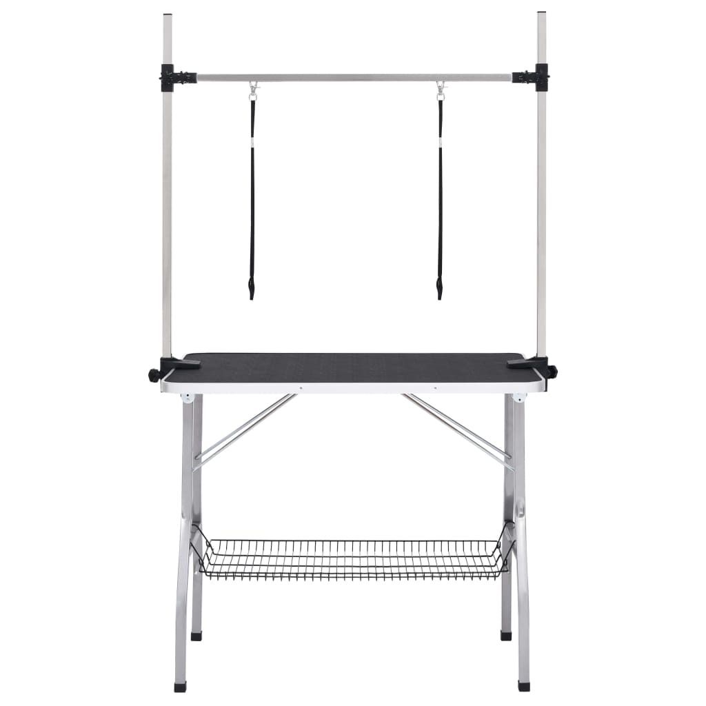 Hondentrimtafel verstelbaar met 2 lussen en opbergschap is nu te koop bij PeponiXL, paradijselijk wonen!