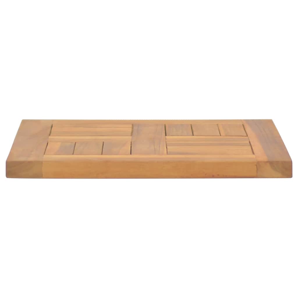 Tafelblad vierkant 40x40x2,5 cm massief teakhout is nu te koop bij PeponiXL, paradijselijk wonen!