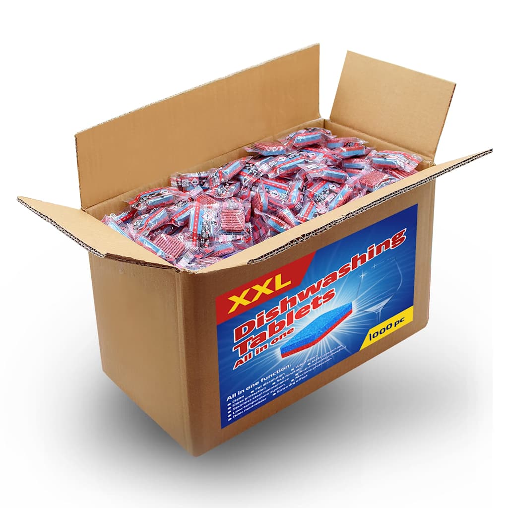 Vaatwastabletten 12-in-1 1000 st 18 kg is nu te koop bij PeponiXL, paradijselijk wonen!