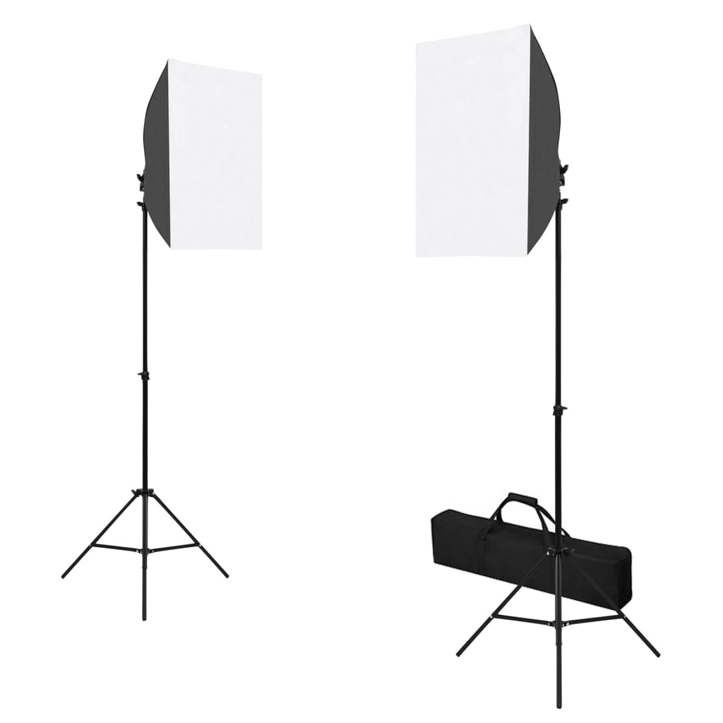 Fotostudioset met softboxlampen, achtergrond en reflector is nu te koop bij PeponiXL, paradijselijk wonen!