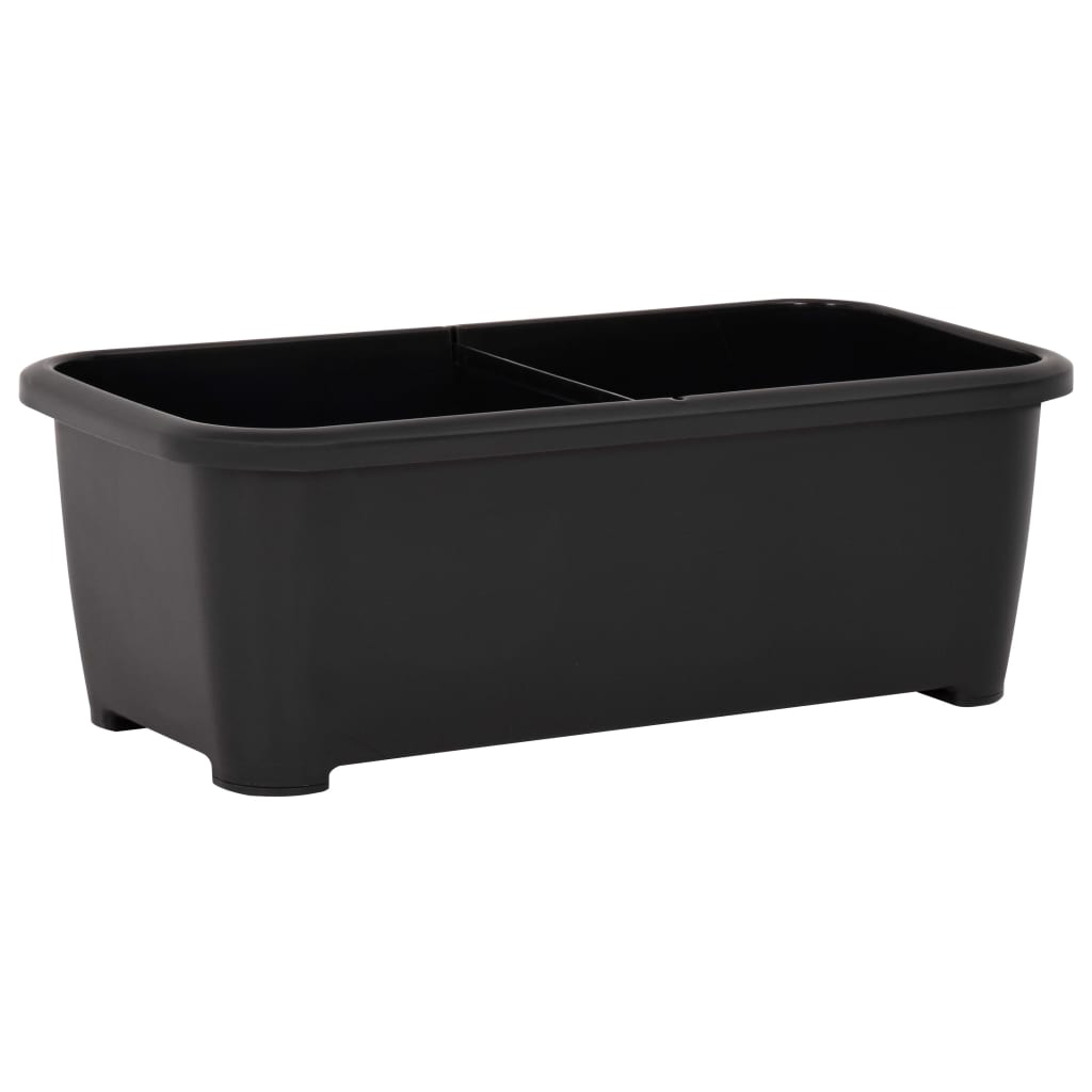 Plantenbak verhoogd 77x38,7x82 cm PP is nu te koop bij PeponiXL, paradijselijk wonen!