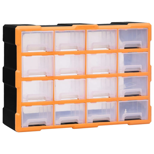 Organiser met 16 medium lades 52x16x37 cm is nu te koop bij PeponiXL, paradijselijk wonen!