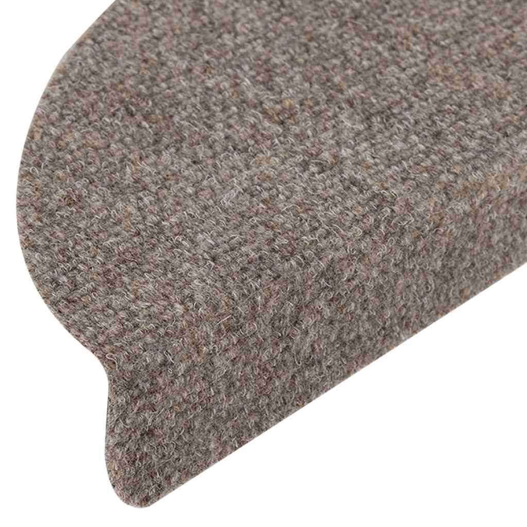 Trapmatten Zelfklevend 5 stuks 56x17x3 cm Beige Halfrond is nu te koop bij PeponiXL, paradijselijk wonen!