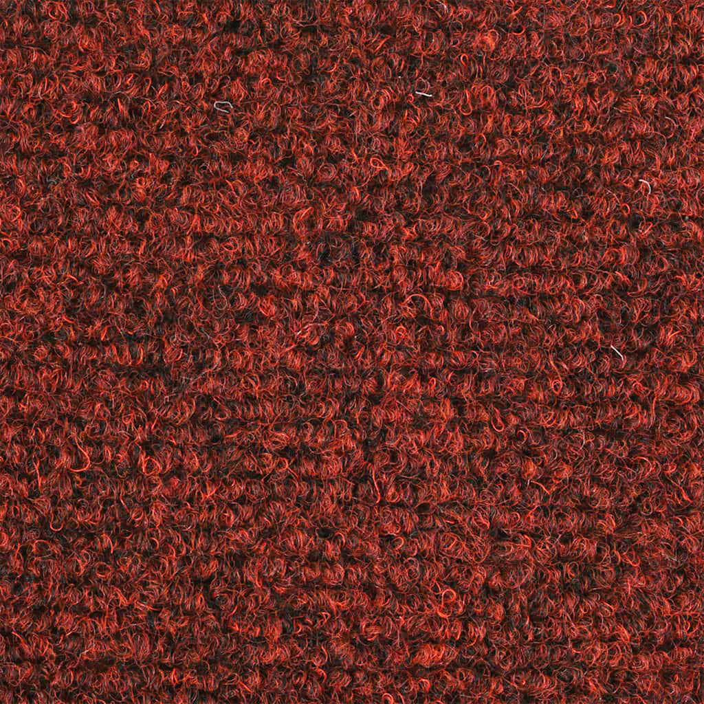 Trapmatten Zelfklevend 10 st 65x21x4 cm Bordeaux Rood Halfrond Groot