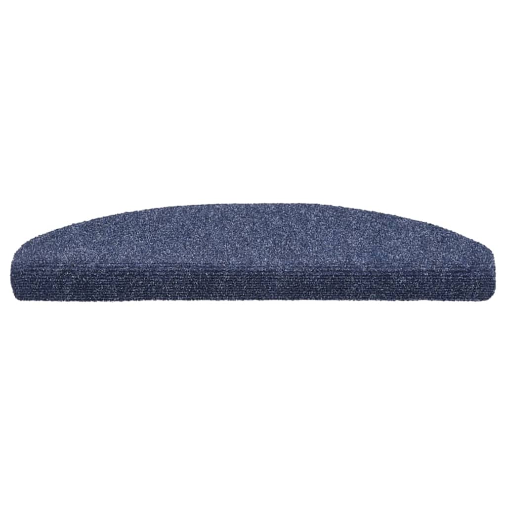 Trapmatten Zelfklevend 5 stuks 65x21x4 cm Blauw Halfrond Groot is nu te koop bij PeponiXL, paradijselijk wonen!