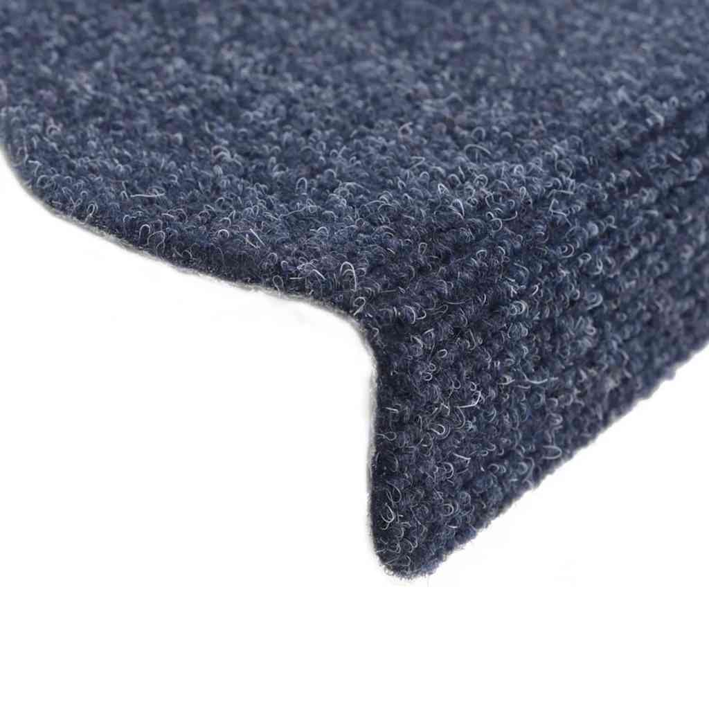 Trapmatten Zelfklevend 10 stuks 65x21x4 cm Blauw Halfrond Groot is nu te koop bij PeponiXL, paradijselijk wonen!