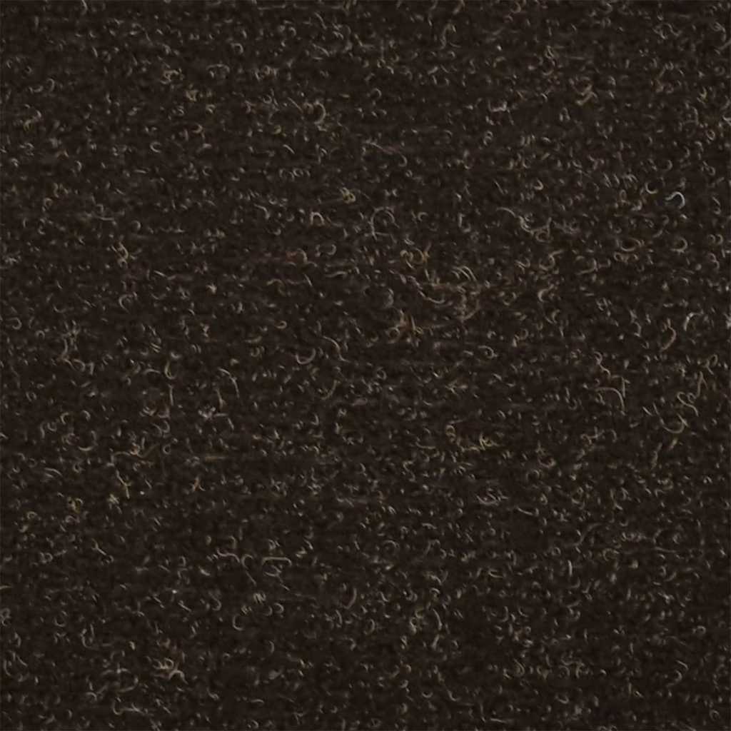 Trapmatten Zelfklevend 5 stuks 65x21x4 cm Donkerbruin Halfrond Groot