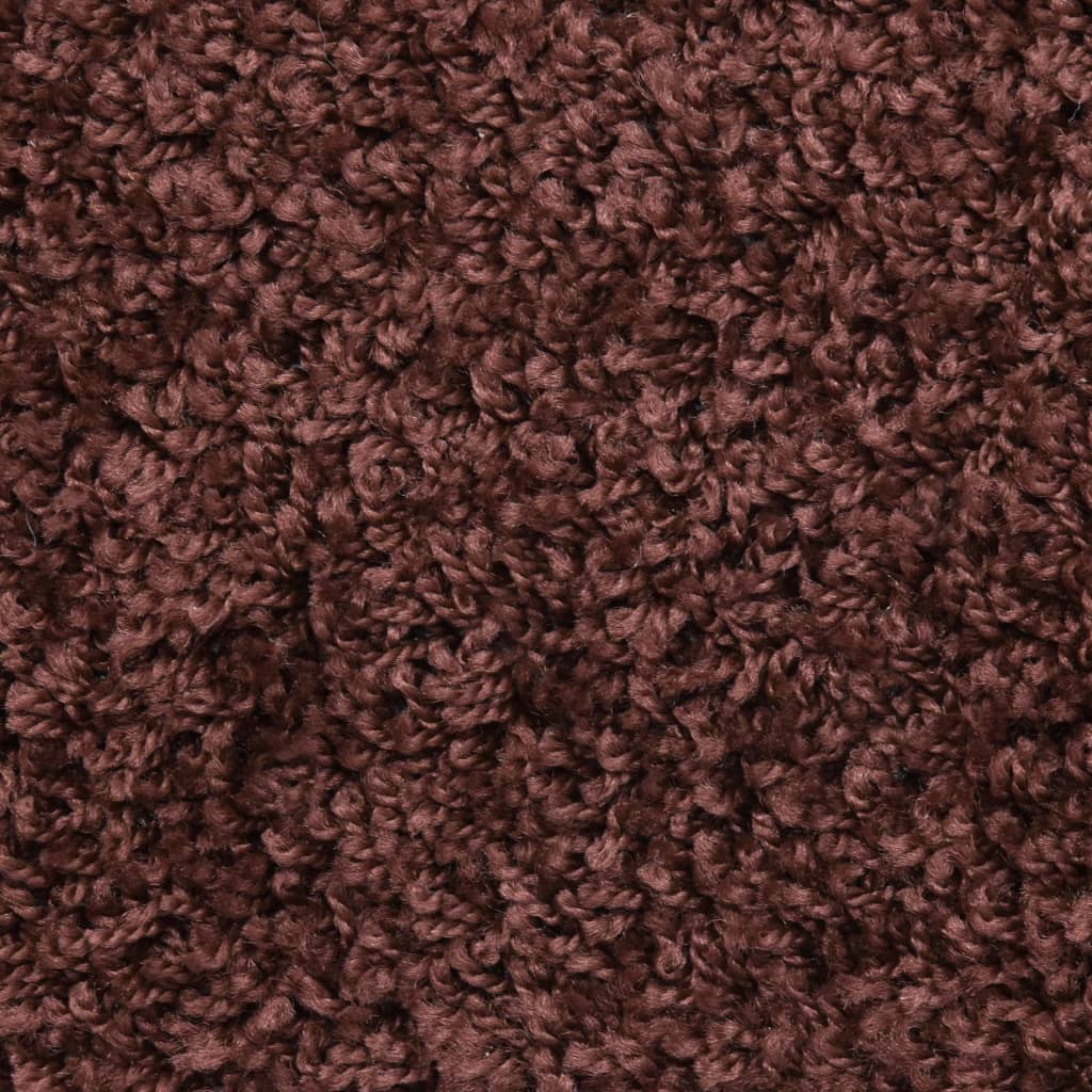 Trapmatten 10 st 65x21x4 cm Bruin Halfrond Groot