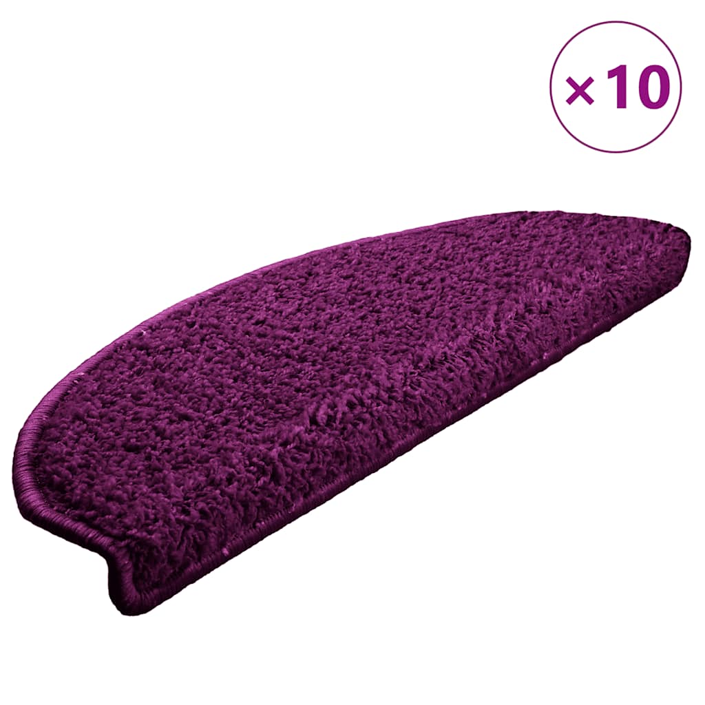 Trapmatten 10 st 65x21x4 cm Violet Halfrond Groot
