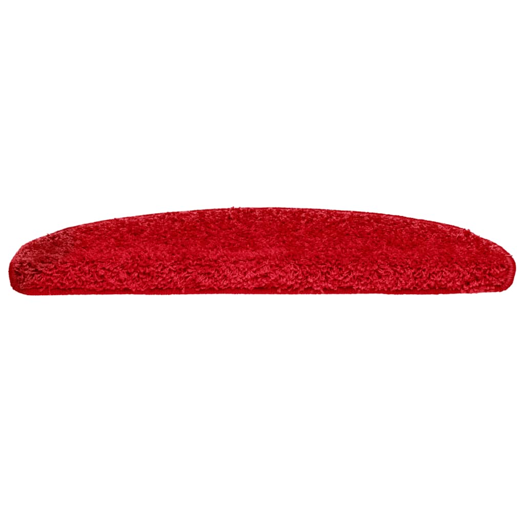 Trapmatten 10 st 65x21x4 cm Rood Halfrond Groot