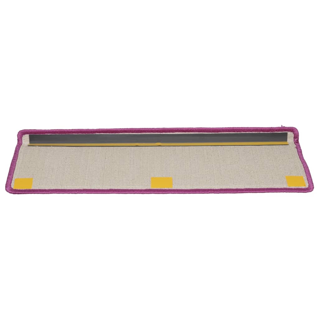 Trapmatten 10 st 65x21x4 cm Violet Rechthoekige Rand is nu te koop bij PeponiXL, paradijselijk wonen!