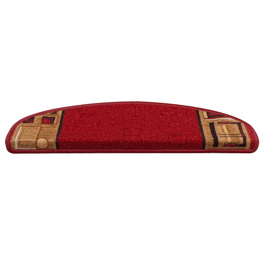 Trapmatten zelfklevend 10 st 65x21x4 cm rood is nu te koop bij PeponiXL, paradijselijk wonen!