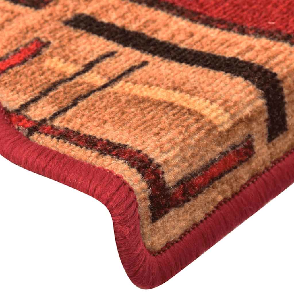 Trapmatten zelfklevend 10 st 65x21x4 cm rood is nu te koop bij PeponiXL, paradijselijk wonen!