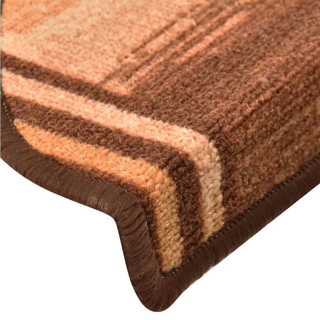 Trapmatten zelfklevend 5 st 65x21x4 cm bruin is nu te koop bij PeponiXL, paradijselijk wonen!