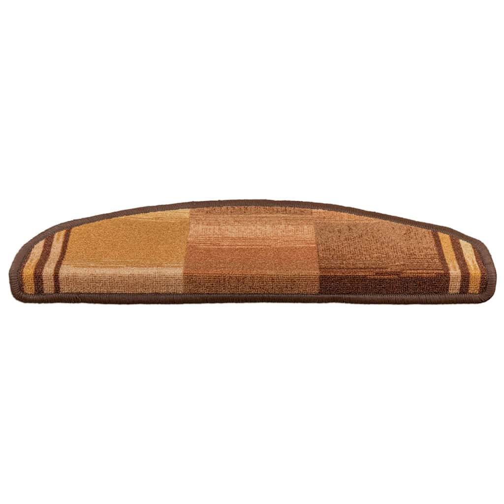 Trapmatten zelfklevend 10 st 65x21x4 cm bruin is nu te koop bij PeponiXL, paradijselijk wonen!
