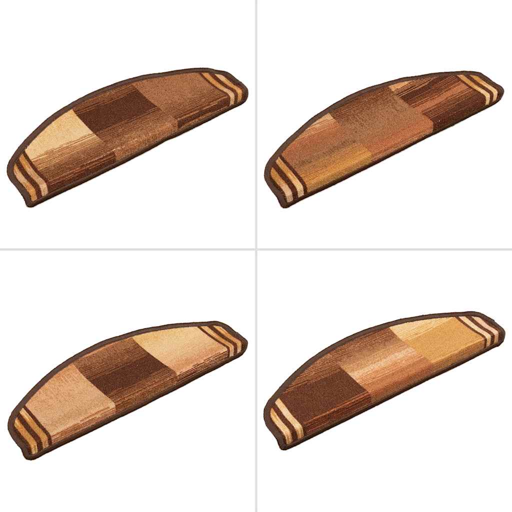 Trapmatten zelfklevend 10 st 65x21x4 cm bruin is nu te koop bij PeponiXL, paradijselijk wonen!