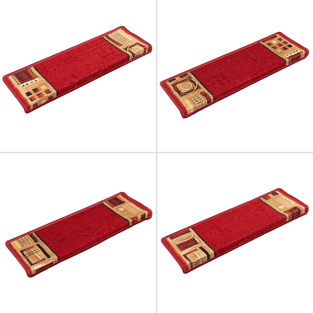 Trapmatten zelfklevend 5 st 65x21x4 cm rood is nu te koop bij PeponiXL, paradijselijk wonen!