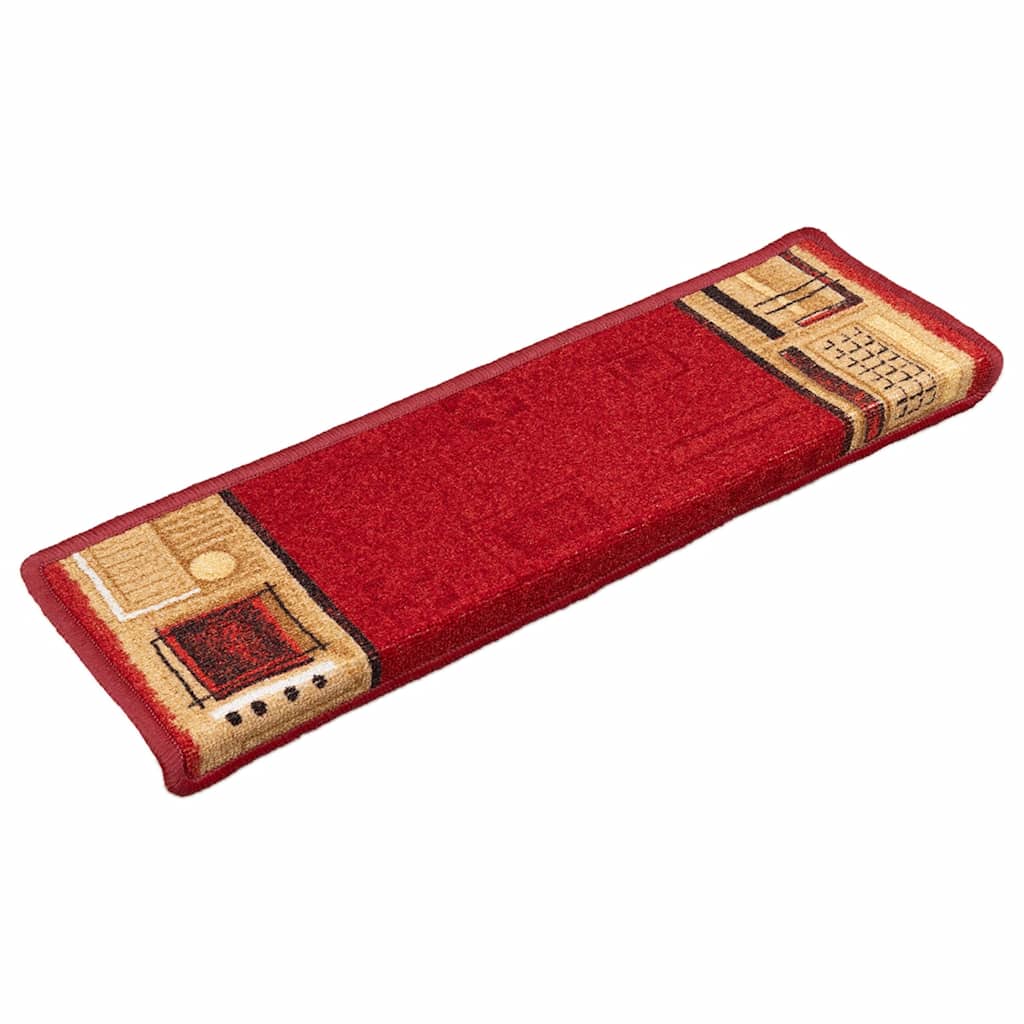 Trapmatten zelfklevend 10 st 65x21x4 cm rood is nu te koop bij PeponiXL, paradijselijk wonen!