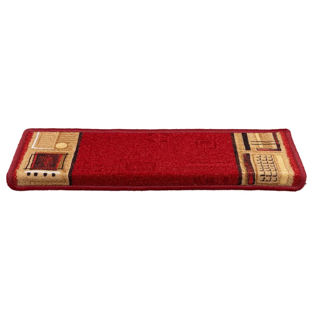 Trapmatten zelfklevend 10 st 65x21x4 cm rood is nu te koop bij PeponiXL, paradijselijk wonen!
