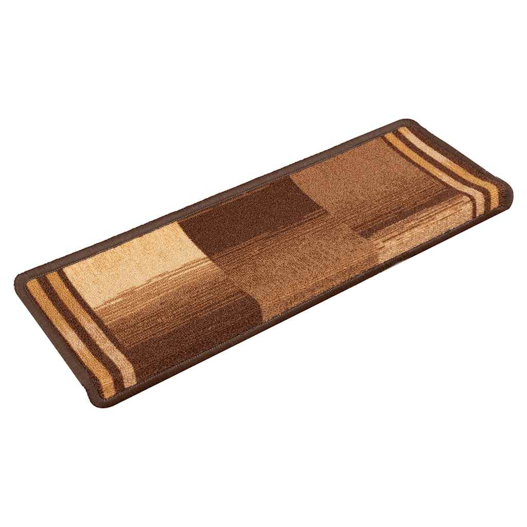 Trapmatten zelfklevend 5 st 65x21x4 cm bruin is nu te koop bij PeponiXL, paradijselijk wonen!