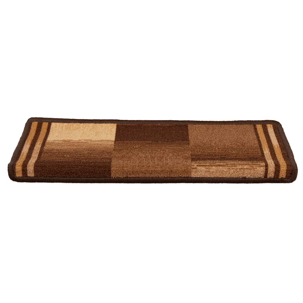 Trapmatten zelfklevend 5 st 65x21x4 cm bruin is nu te koop bij PeponiXL, paradijselijk wonen!