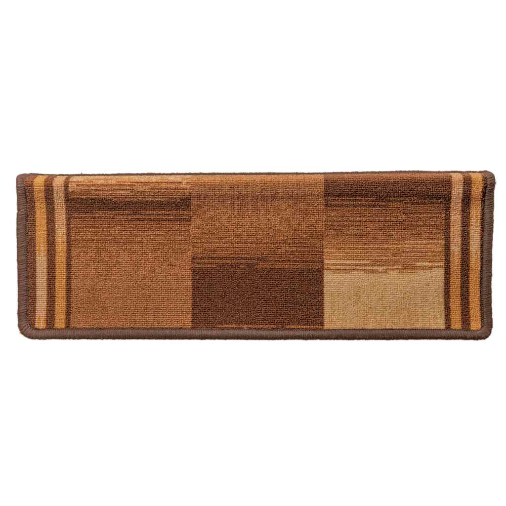 Trapmatten zelfklevend 5 st 65x21x4 cm bruin is nu te koop bij PeponiXL, paradijselijk wonen!