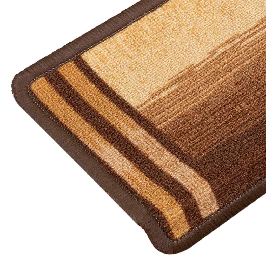 Trapmatten zelfklevend 5 st 65x21x4 cm bruin is nu te koop bij PeponiXL, paradijselijk wonen!