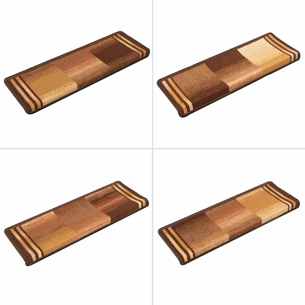 Trapmatten zelfklevend 5 st 65x21x4 cm bruin is nu te koop bij PeponiXL, paradijselijk wonen!