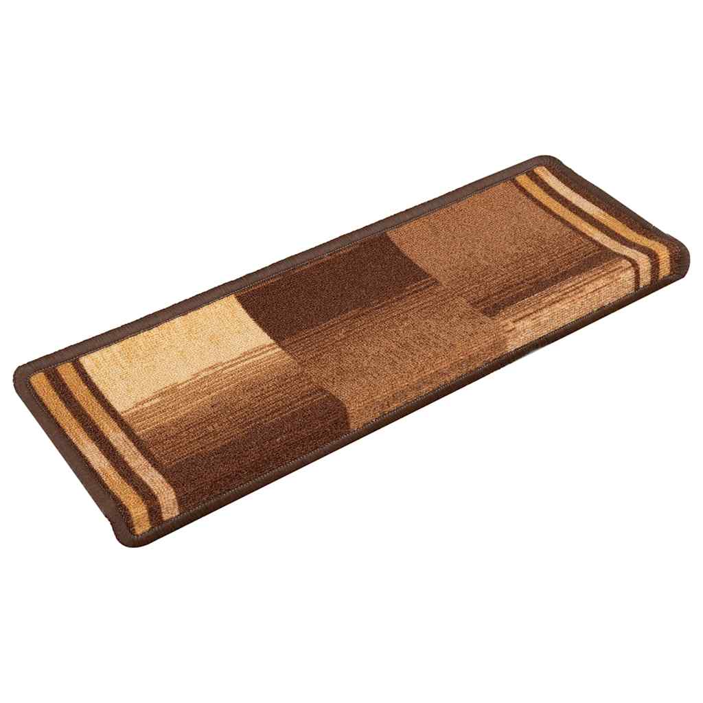 Trapmatten zelfklevend 10 st 65x21x4 cm bruin is nu te koop bij PeponiXL, paradijselijk wonen!