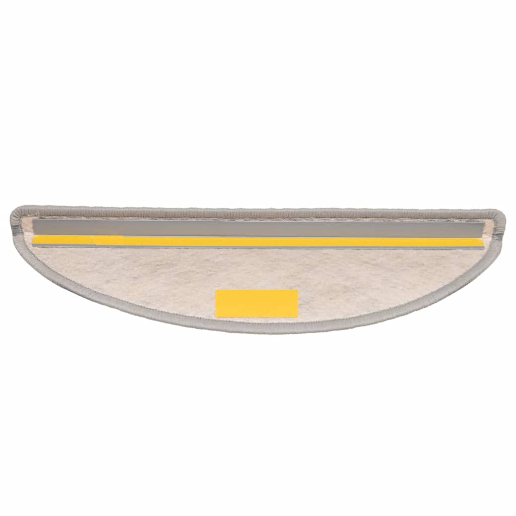 Trapmatten zelfklevend 15 st sisal-look 56x17x3 cm platinakleur is nu te koop bij PeponiXL, paradijselijk wonen!