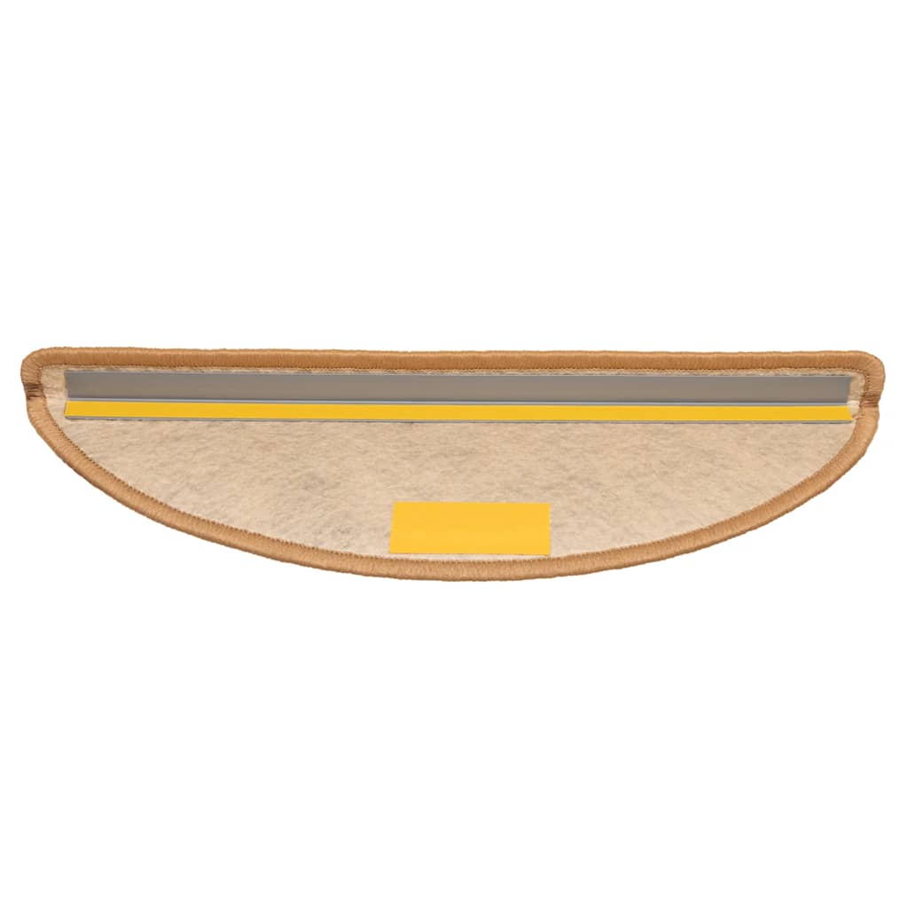 Trapmatten zelfklevend 15 st sisal-look 56x17x3 cm sisalkleurig is nu te koop bij PeponiXL, paradijselijk wonen!