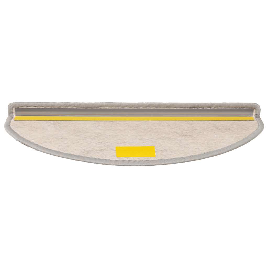 Trapmatten zelfklevend 15 st sisal-look 65x21x4cm zilverkleurig is nu te koop bij PeponiXL, paradijselijk wonen!